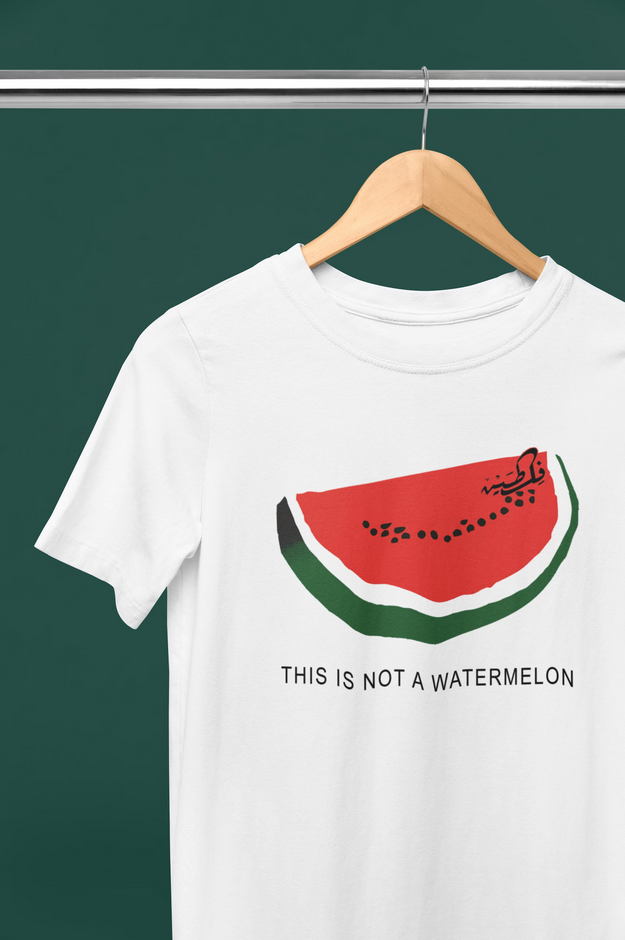 Watermelon Shirt, Palestine Watermelon TShirt, This is Not a Watermelon' Palestine Collection, Gift for Her Him, Palestinian Shirt Arabic Gifts Palestine T-Shirt, No War, Israel Palestine conflict Gift for Christmas