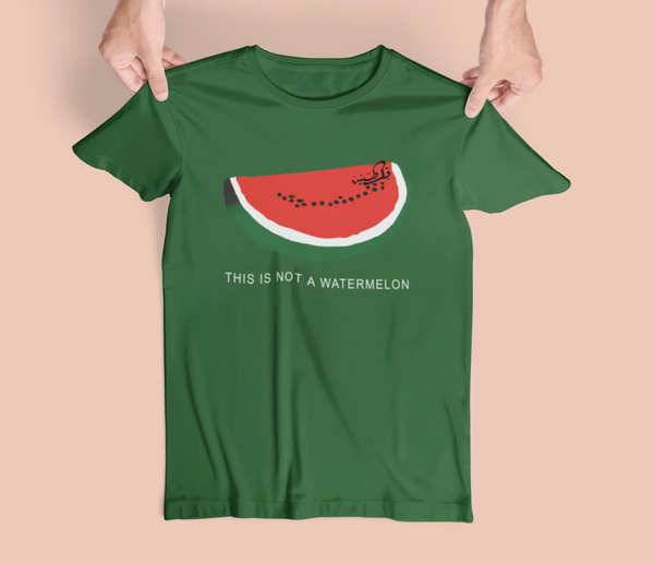 Watermelon Shirt, Palestine Watermelon TShirt, This is Not a Watermelon' Palestine Collection, Gift for Her Him, Palestinian Shirt Arabic Gifts Palestine T-Shirt, No War, Israel Palestine conflict Gift for Christmas