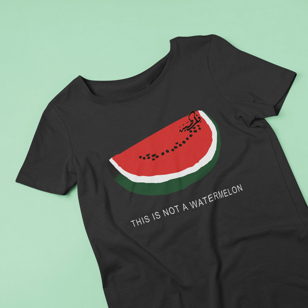 Watermelon Shirt, Palestine Watermelon TShirt, This is Not a Watermelon' Palestine Collection, Gift for Her Him, Palestinian Shirt Arabic Gifts Palestine T-Shirt, No War, Israel Palestine conflict Gift for Christmas