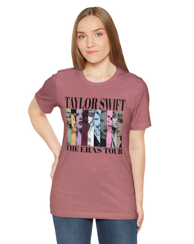 Taylor Swift T-Shirt Inspired of Taylor,Eras.Tour concert sweatshirt,eras.tour tshirt,Memorial, Plus Size Shirt, Taylor Swift Fan Top % 100 Cotton Custom Shirt.