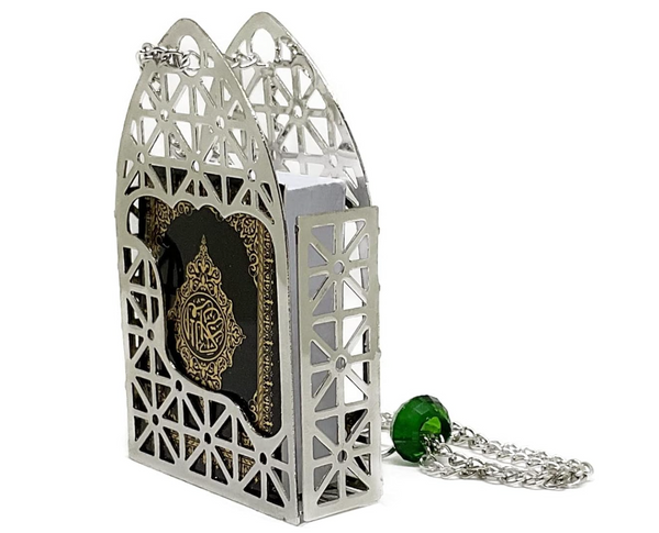 Islam Car Rear Mirror Mini Hangers - Islamic Ornament Al-Quran Ramadan Eid Muslim Car Décor Hanging Charm Decor Interior Accessories