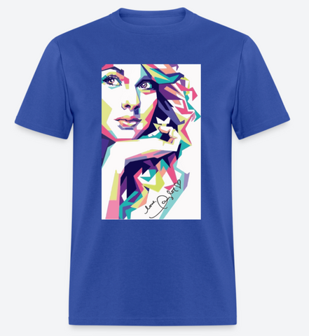 Taylor Swift Illustration Pop Art T-Shirt, Swift Face T-Shirt Classic T-Shirt,Swift Lover, Taylor Swift Fans Top, Music T-shirt,