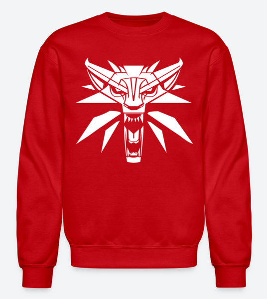 Witcher,The Witcher, Witcher Wolf Medallion, Geralt of Rivia,Witcher Sweatshirt, Fear no evil, Classic Sweatshirt, Witcher Symbol Top, Geralt the Witcher Sweatshirt