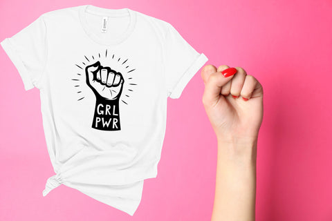 Girl Pwr, Girl Power Shirt, Feminist Shirt, The Future is Female, RBG Shirt, Vote Shirt