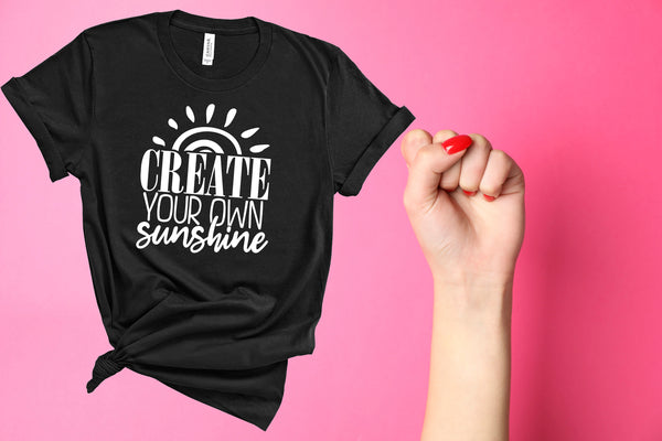 Create Your Own Sunshine, Girl Power Shirt, Feminist Shirt, The Future is Female, RBG Shirt, Vote Shirt