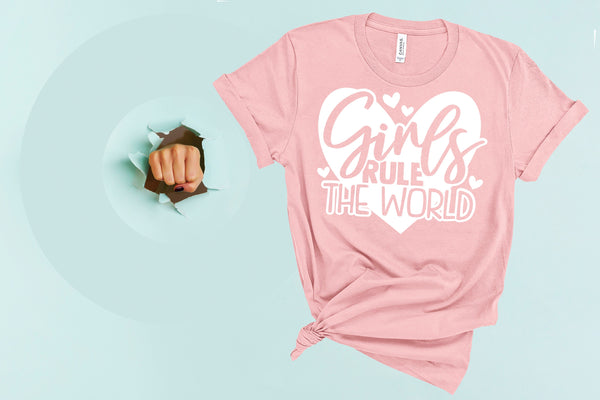 Girls Rule The World , Girl Power Shirt, Feminist Shirt, The Future is Female, RBG Shirt, Vote Shirt