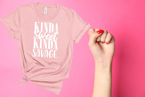 Kinda Sweet Kinda Savage, Girl Power Shirt, Feminist Shirt, The Future is Female, RBG Shirt, Vote Shirt