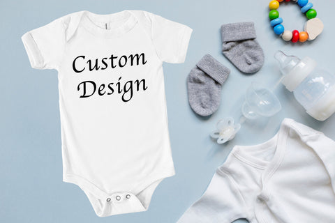 Custom baby onesies , special design, special gifts, baby, unisex shirt ,gift for best friend, mom, wife,custom shirts