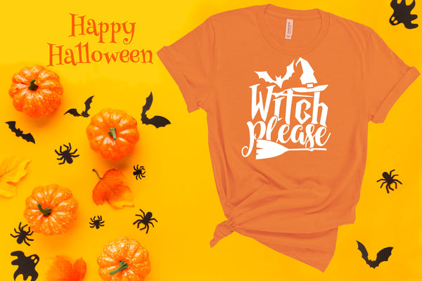 halloween shirt, funny halloween, halloween gift, happy halloween, halloween costume women, vintage halloween, Witch Please