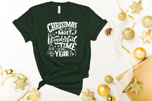 Christmas is the most wonderful time of the year, Winter Shirt, Christmas Family, Christmas Party Tee, Christmas Gifts, Custom Shirt