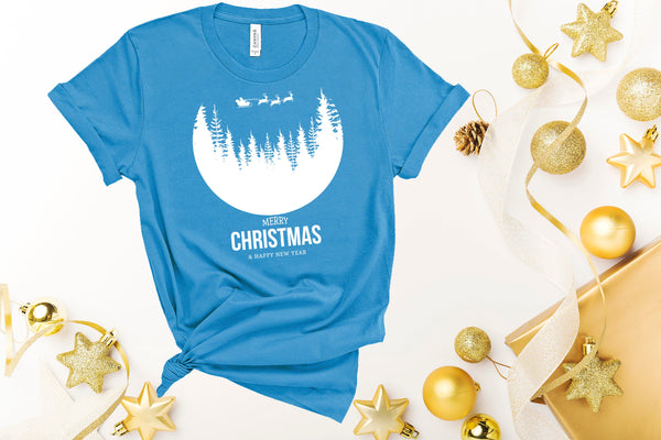 Merry Christmas and Happy New Year, Santa Shirt, Cute Christmas, Christmas Sweater, Birthday Shirt, Christmas Party Tee