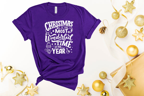 Christmas is the most wonderful time of the year, Winter Shirt, Christmas Family, Christmas Party Tee, Christmas Gifts, Custom Shirt