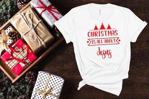 Christmas all About Jesus, Girls Christmas, Newborn Christmas, Christmas Vacation, Christmas Pajamas, Christmas Gift, Personalized Shirt