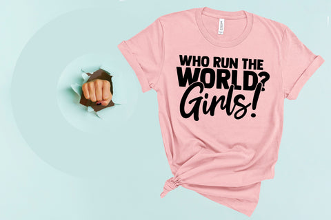 who run the world shirt, Who Run the World Girls, Girl Power Shirt, Feminist Shirt, The Future is Female, RBG Shirt, Vote Shirt,gift for her