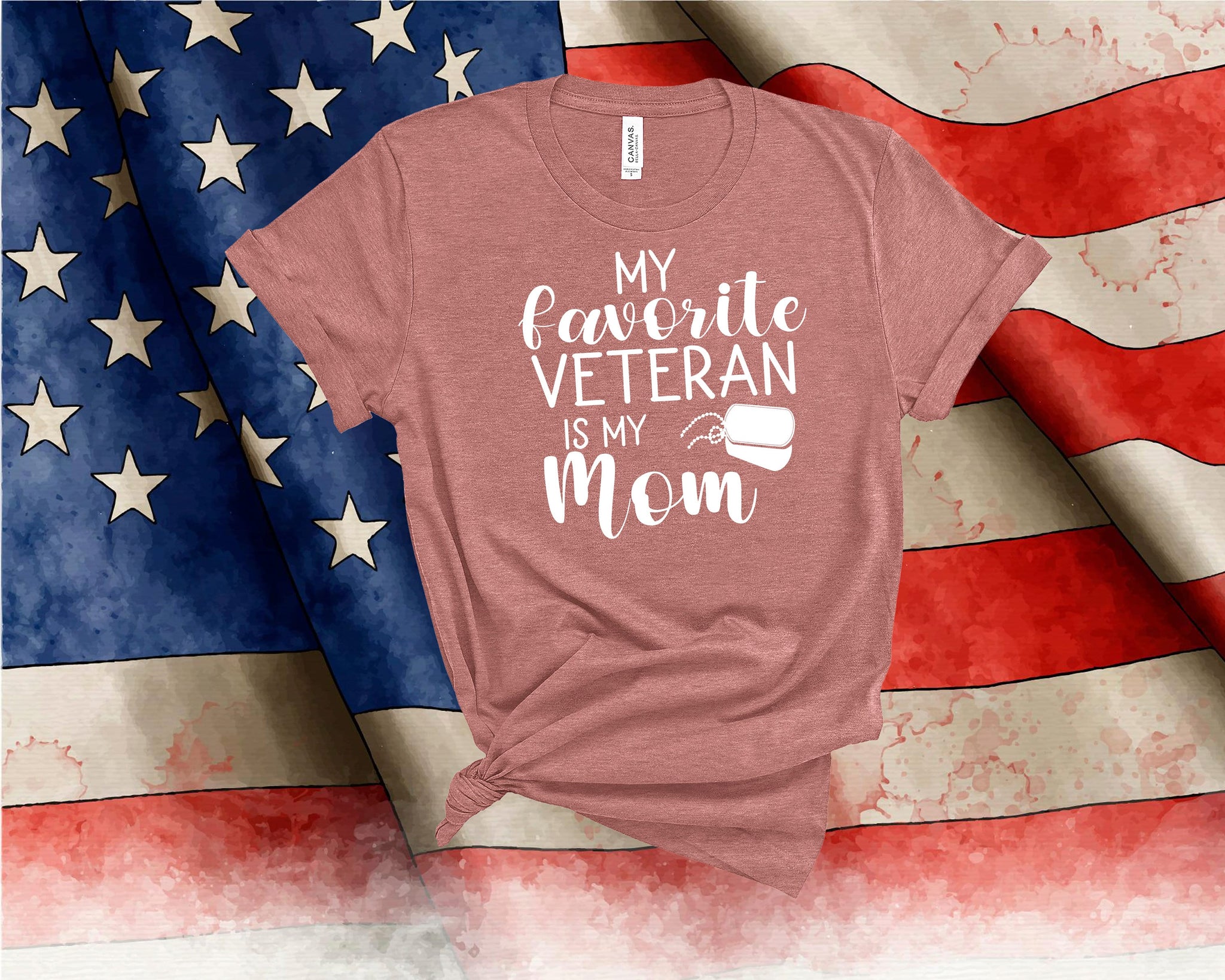 Best Mom Shirt, My Favorite Veteran is my Mom, Veteran's Day Shirt, Military Shirt, Boot Camp Graduation, Army, Navy, President Day Shirt