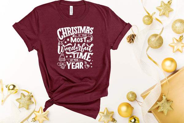 Christmas is the most wonderful time of the year, Winter Shirt, Christmas Family, Christmas Party Tee, Christmas Gifts, Custom Shirt