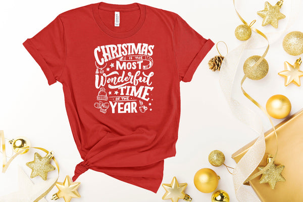 Christmas is the most wonderful time of the year, Winter Shirt, Christmas Family, Christmas Party Tee, Christmas Gifts, Custom Shirt