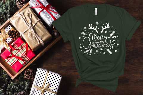 Merry Christmas & Happy New Year, Women Shirt, Christmas, Merry Christmas, Santa Christmas, Christmas Party Tee, Reindeer Shirt, Santa Shirt