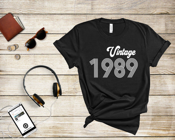Vintage Birth Year T-shirt - Unisex Shirt - Birth Year Shirt - Personalized Tee - Custom Birth Year - Special - Antique - 80's - 70's - 60's
