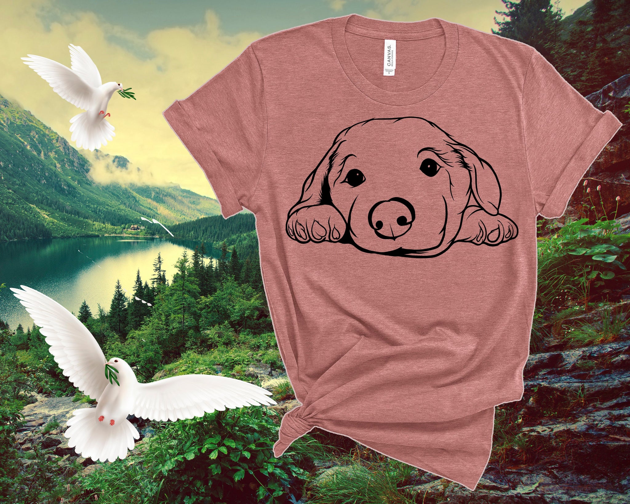 Dog Shirt, Best Friend, Cute Dog Shirt, Nature Shirt, Pet Shirt, Animal T-Shirt