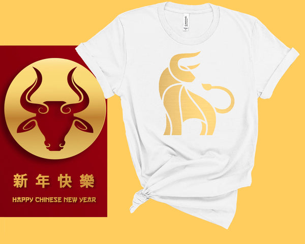 Chinese New Year Shirt, Year of the Ox Shirt, Best Gift for new Year, Bull Shirt, 2021 Year Shirt, Gift For Her, Gift for Him