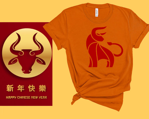 Chinese New Year Shirt, Year of the Ox Shirt, Best Gift for new Year, Bull Shirt, 2021 Year Shirt, Gift For Her, Gift for Him