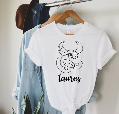 Taurus Shirt, Taurus Birth Sign, Zodiac Sign, Zodiac Sign Birthday Gift, Taurus Shirts for Women, Zodiac Shirts, Zodiac T-Shirts,105