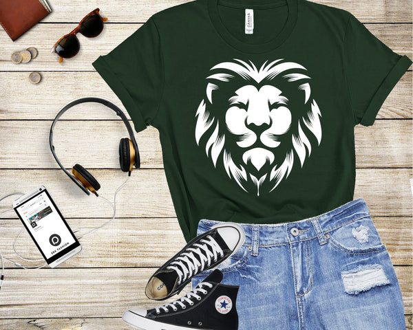 Lion Shirt, Lion Unisex Tee, Motivational shirt, Workout shirt, Gym Shirt, Workout gift, Best Gift for Him,Birthday Gift