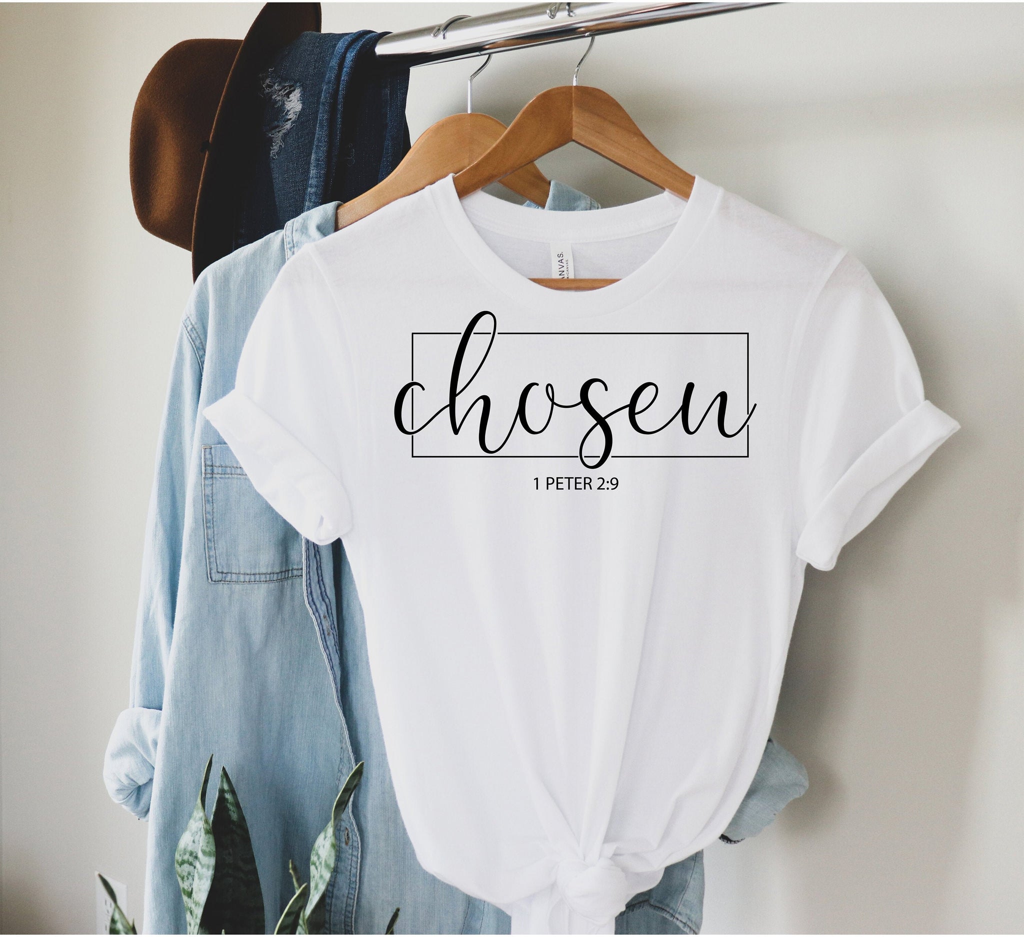 Chosen 1 Peter 2:9, Chosen Shirt, Christian Shirts, Christian Shirts For Women, You Are Chosen Gift