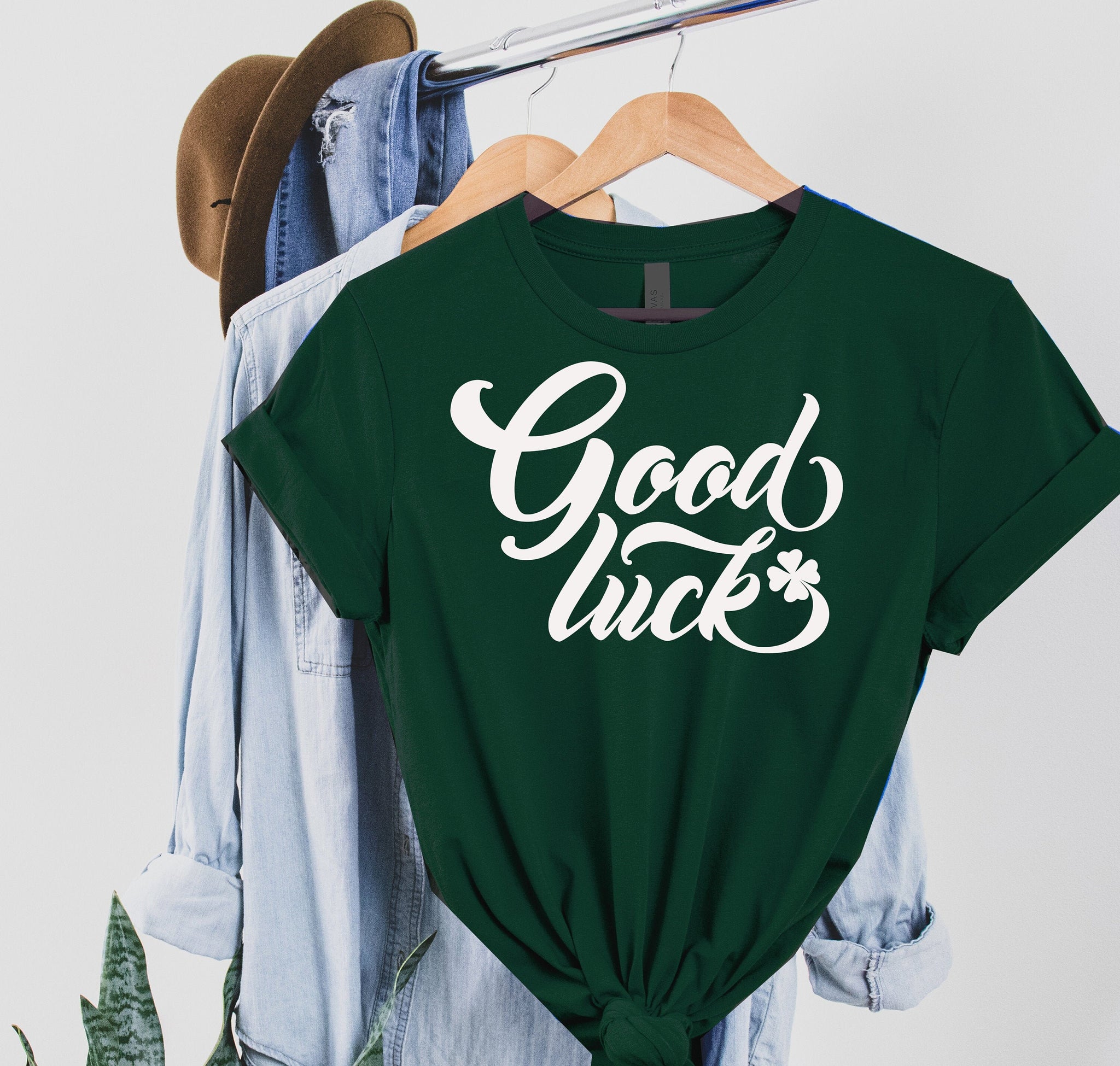 Good Luck Shirt, Shamrock Shirt, Irish Shirt, St. Patrick's Day Shirt, Shamrock Shirt, St. Paddy's Day Shirt, Luck of the Irish Shirt