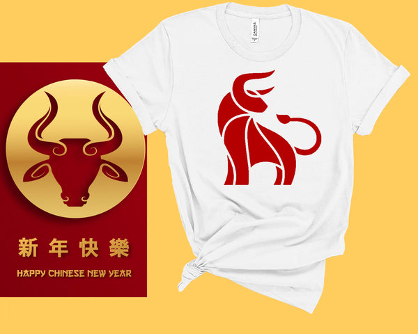 Chinese New Year Shirt, Year of the Ox Shirt, Best Gift for new Year, Bull Shirt, 2021 Year Shirt, Gift For Her, Gift for Him