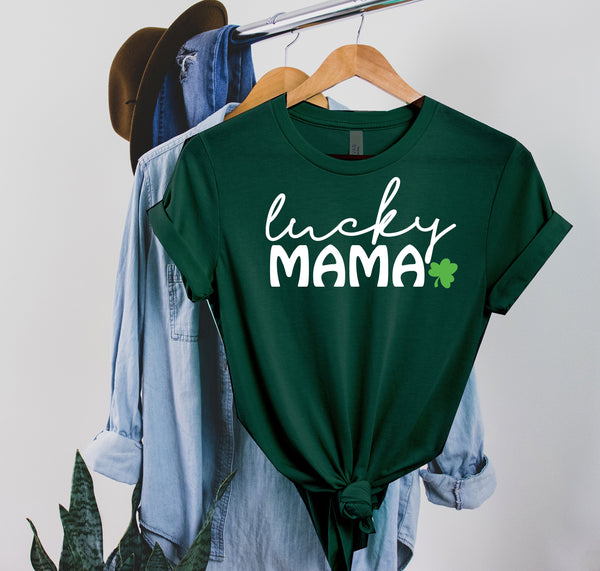 Lucky Mom Shirt, Lucky Shirt, St. Patty's Day Shirts, St Patty's Lucky Shirt, Lucky Mom Shirt, Shamrock Shirt, Irish Shirt,Mother's Day