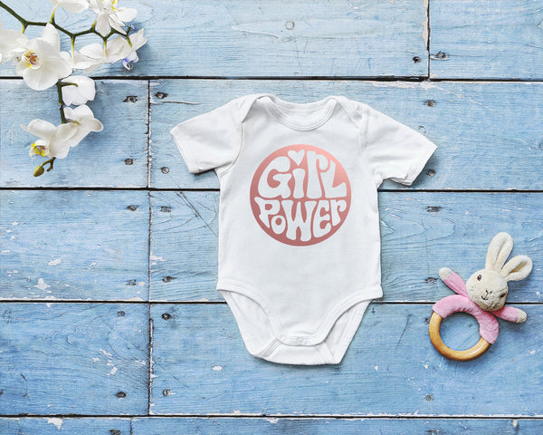 Girl Power Baby Bodysuit,Girl PowerOnesie, Girl Power Baby onesies , Girl Power baby bodysuit,funny onesie, Girl Power baby