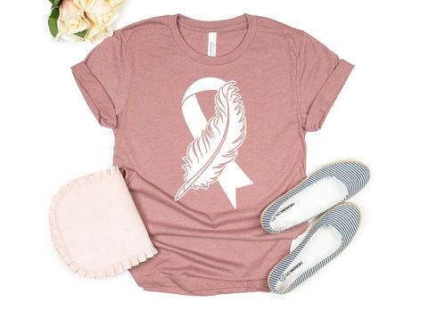 Breast Cancer Shirt, Pink Ribbon Shirt, Breast Cancer Awareness Shirt,Hope shirt, Breast Cancer Fundraiser Shirts, Ribbon Awareness Shirt