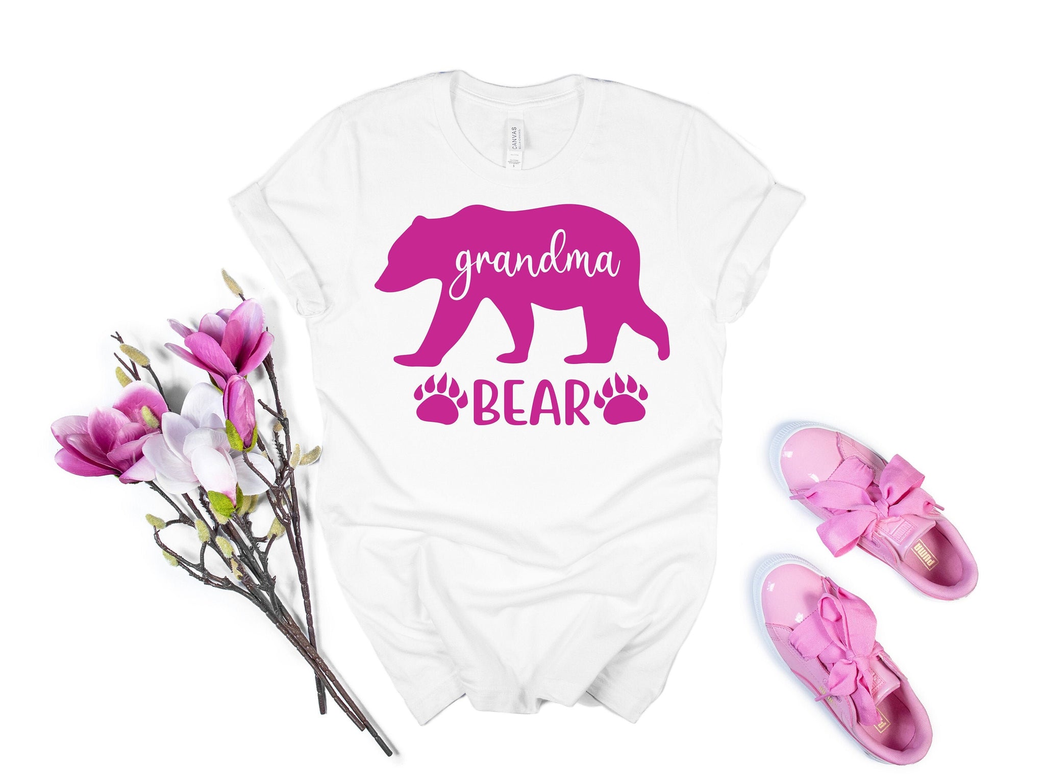 Grandma Bear Shirt, Grandma Announcement, New Grandma Gift, New Grandma Shirt