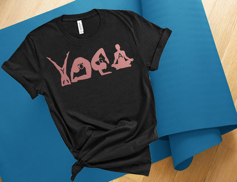 Yoga TShirt, Namaste T-Shirt, Cute yoga Tee, Yoga Shirt, Yoga Gift, Gift for Yogi, Yoga T-Shirt,Yoga Skeletons Shirt, Yoga Teacher Tee