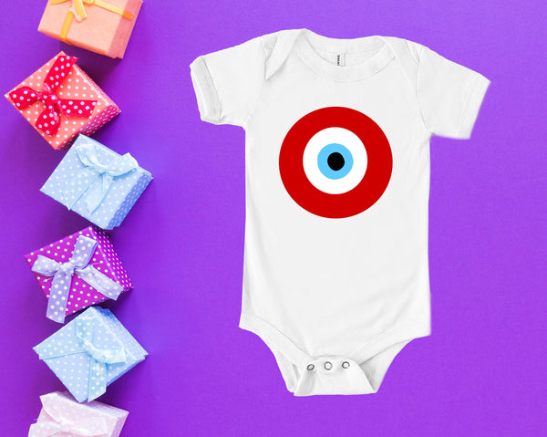 Blue eye bodysuit,Evil Eye Bodysuit,Baby gift bodysuit,Nazar boncuk Onesie, Good Luck bodysuits,Mystical eye bodysuit,Mystical magical shirt