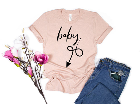 Pregnancy Announcement Shirt, Baby Belly Shirt, Pregnancy Reveal Shirts, Matching Shirts, Mommy to Be, Not a Beer Belly