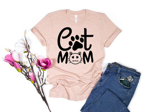 Cat Mom Shirt, Pet Lover Shirt, Cat Shirt, Cat Lover Gift, Cat Mama T-Shirt, Gift to Mom