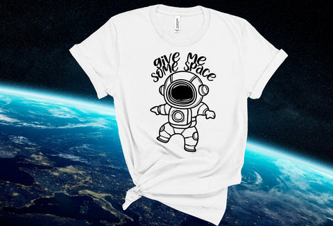 Give Me Some Space T-Shirt, Cute Astronaut Tee, Unisex Shirt, Space Shirt,Mars T-Shirt, Fun Shirt Women,Best Quality Shirt