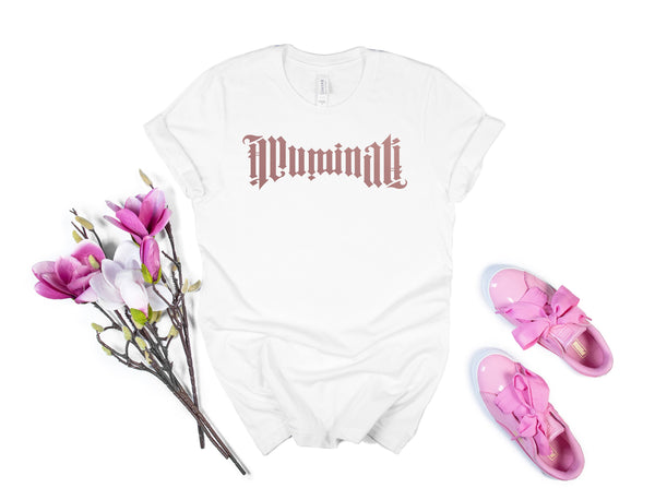 Illuminati Ambigram Shirt, Funny Shirt, Demons and Angels Shirt, Gift For Her