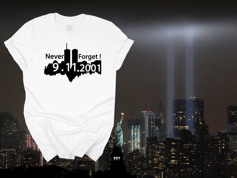 Never Forget Shirt, Memorial September 11th Shirt, Patriot Day Shirt, Memorial 9\/11 Shirt