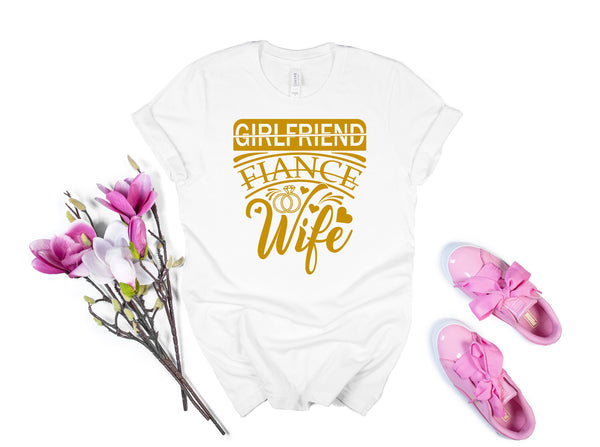 wife shirt, husband shirt, couples marriage, marriage shirt, girlfriend fiancee wife , married shirt, bachelorette shirt, married