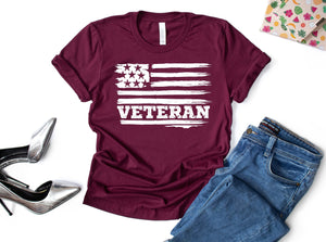 Veteran Shirt, Marine Sister, Veteran's Day Shirt, Military Shirt, Boot Camp Graduation, Army, Navy, Marines Veteran