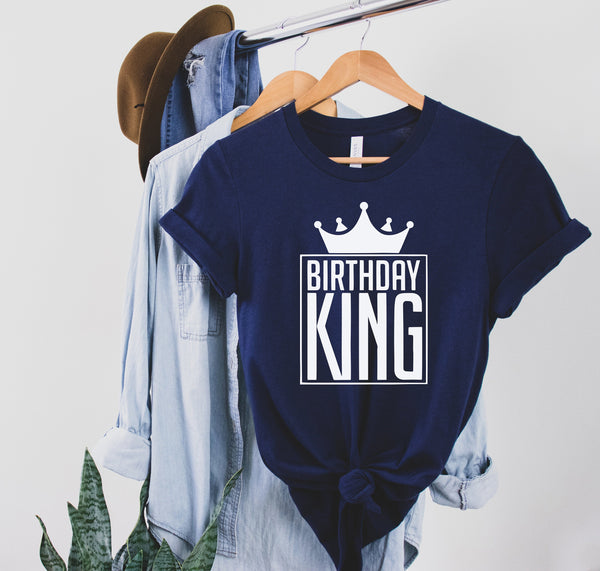 Birthday King T-Shirt,Its My Birthday Shirt,Birthday Gift,Birthday Boy Tee,Birthday Party Shirt,Cool gift,Best Quality, Fast Shipping