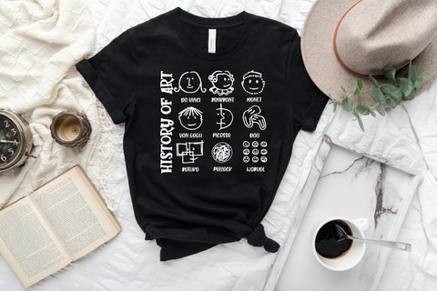 History of Art Shirt,Aesthetic Shirt,Aesthetic clothing,Artists shirt,Artsy shirt,grunge clothing,Gift for Christmas,Cool gift, best Quality
