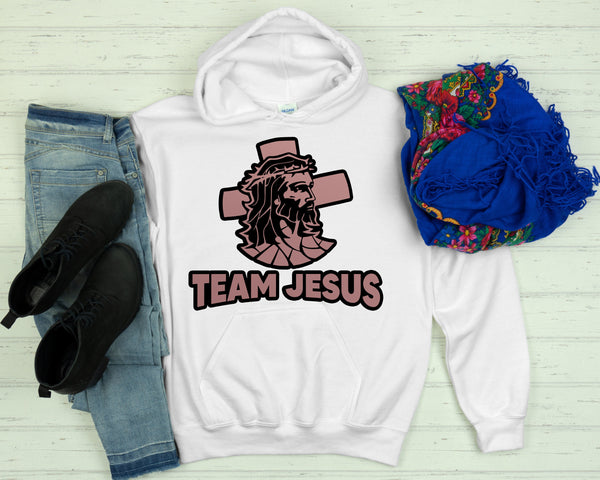 Team Jesus Hoodie, Jesus Favorite Hoodie, Christmas Shirts, Couple Long Sleeve, Funny Jesus Hoodie, Matching Christmas, Onesie Christmas