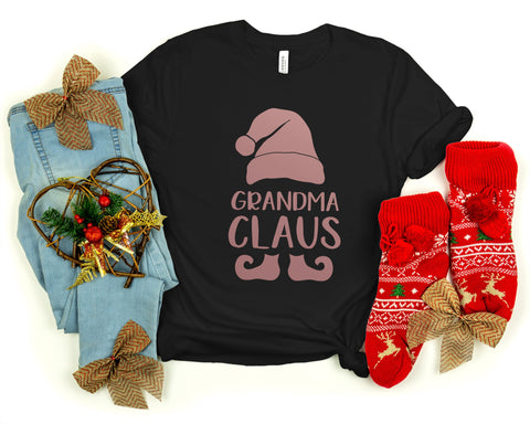 Grandma Claus Shirt, Grandma Christmas Gift, Best Grandma Shirt, Xmas Gift For Grandma