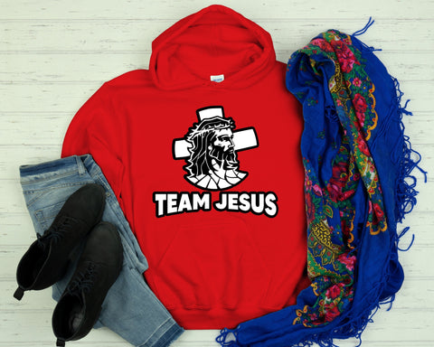 Team Jesus Hoodie, Jesus Favorite Hoodie, Christmas Shirts, Couple Long Sleeve, Funny Jesus Hoodie, Matching Christmas, Onesie Christmas