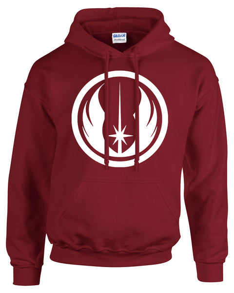 Star Wars Jedi Order Galactic Symbol Hooded Fleece Sweater Pullover Hoodie, Jedi Order, The Ways of the Force,Unisex Sponge Fleece Hoodie Sweatshirt, Funny, Star Wars Fan, Gift for Star Wars Lover